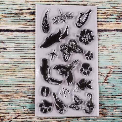 Polly transparent clear stamp for DIY Scrapbooking/Card Making/Stamp set stationary Kids Christmas Fun Decoration Supplies