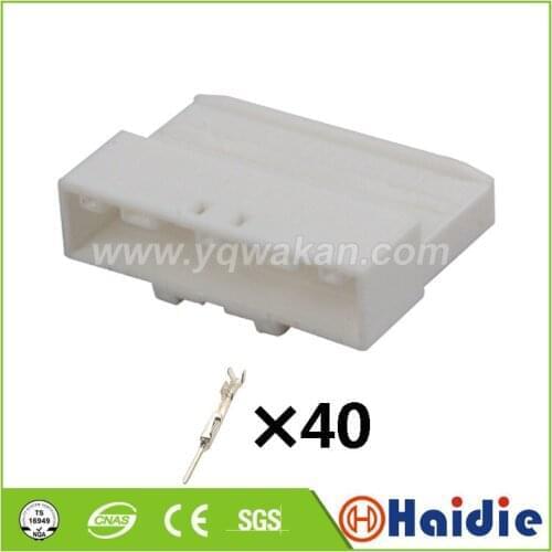 1set 40pin Toyota Corolla dashboard male plug auto wiring harness unsealed connector 6098-5585