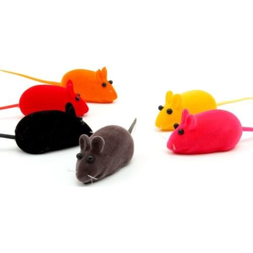 2017 False Mouse Rat Squeak Noise Sound Pet Cat Kitten Dog Playing Toy 1pc Free Shipping 2pcs