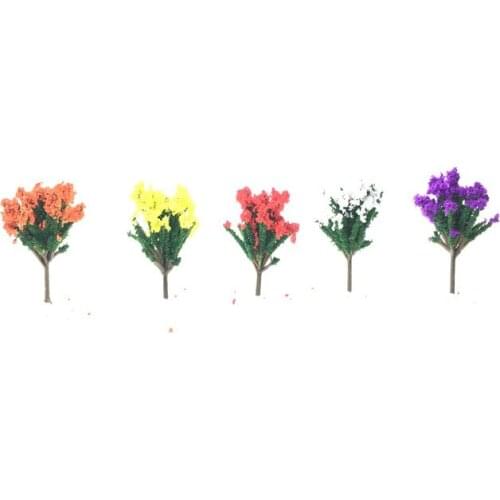 200pcs 2.8cm 4cm Model Trees Factory Supply Architectural And Railway Train Miniature Layout