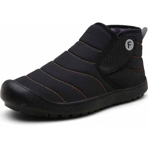 2021 Couples Ankle Boots Slip on Winter Warm Sneakers Snow Boots Zapatos De Mujer Loafers Comfortable Mens Womens Shoes Plush