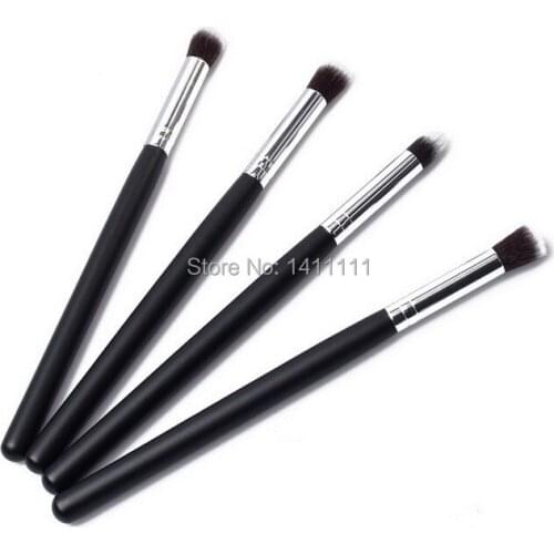 Wholesale DHL Free Shipping 4pcs in 1 Pro Makeup Brushes Set Kit Foundation blush Eyeshadow Eyebrow Kabuki brush MB76