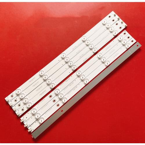 LED Backlight strip 10 lamp For Changhong 43" TV LED43D7200I SVJ430A07 Rev07 R L type LB-C430F14-E1-L-G1-SE1 SE2 LB43006