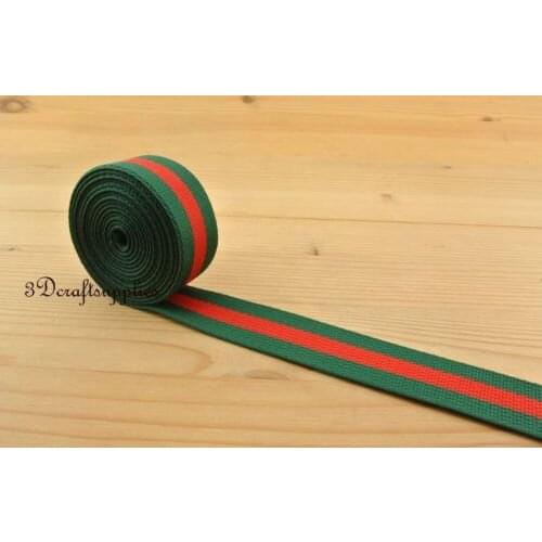 5 yards 1 inch(25mm) heavy weight polyester webbing Ribbon key fob strap ZD19