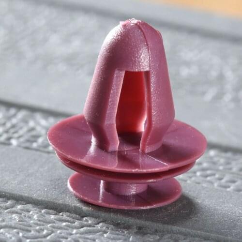 50Pcs Auto Fastener Fit 9.5mm Hole Front & Rear Trim Panel Board Retainer Car Clips For Toyota Plastic Rivets Vehicle Clips