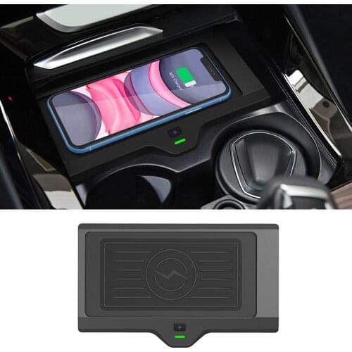 QI car wireless charger 10w fast phone charger charging plate panel charging phone holder accessories for BMW X3 G01 X4 G02