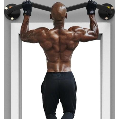 Household Door Borizontal Bar Wall Horizontal Bar Pull-up Wall-mounted Stainless Steel Adults Home Workout Fitness Equipment