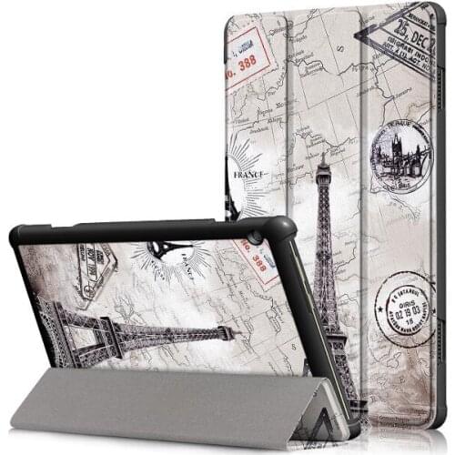 Case for 10,1"Lenovo tab M10 Tablet for M10 TB-X605F TB-X605L Stand Cover Case Protective PU Leather Case Auto Awake Cover