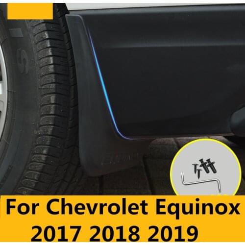 For Chevrolet Equinox 2017 2018 2019 Car Mud Flaps Mudflaps Splash Guards Mud Flap Mudguards Fender Front Rear Auto Accessories