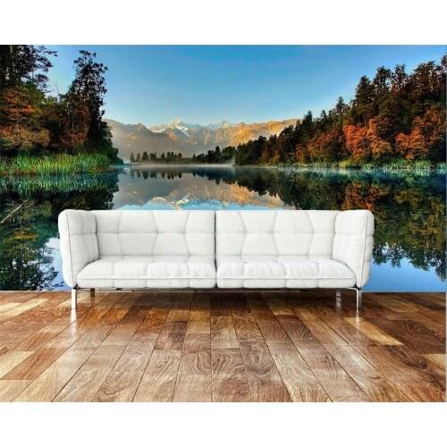Beibehang Custom photo wallpaper modern 3D woods landscape mural living room TV sofa background wallpaper 3D home decoration