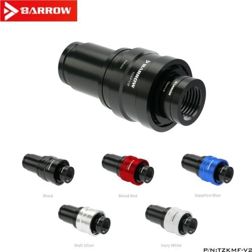 Barrow bright / black water-proof quick-connect connector assembly set male / female TZKMF-V2