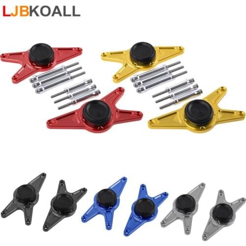LJBKOALL CNC Engine Case Stator Crash Pad Sliders Protector For HONDA CBR250RR 2011 2012 2013 2014 2015