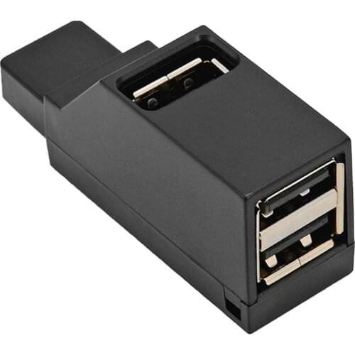Mini Portable 3 Ports USB 3.0 to USB 2.0 Data Cable Hub Splitter for Laptop/Computer USB Hub