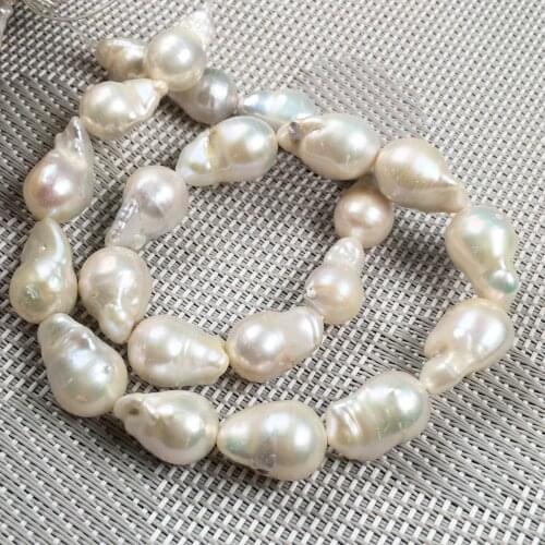 Natural Freshwater Pearl Beading irregular shape Isolation Punch Loose Beads For jewelry making DIY Necklace Bracelet Accessorie