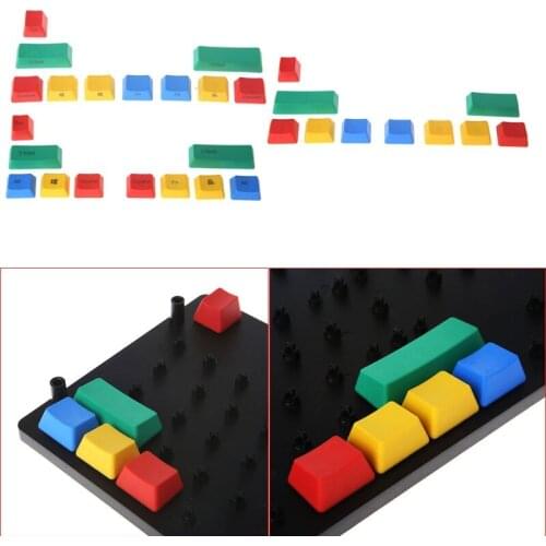 PBT 10 Keys Keycap RGBY Mechanical Keyboard Add-on Kit OEM Cherry height