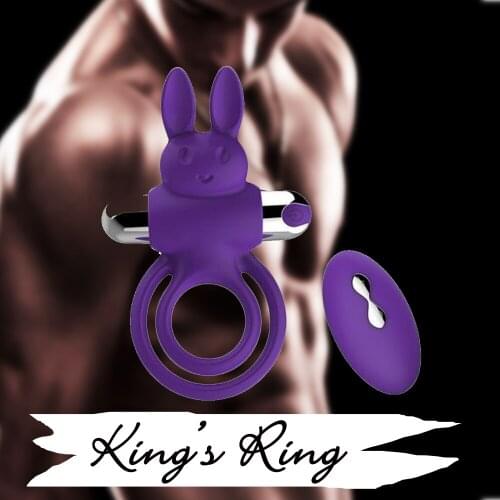 Penis Ring Vibrators Cock Ring Vibrating Delay Ejaculation Anal Dildo Vibrator Adult Sex Toys for Men Male Couple