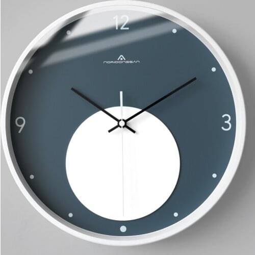 Nordic Modern Design Wall Clock Silent Digital Minimalist Kitchen Wall Clock Mute Living Room Zegar Scienny Home Decor AA50ZB