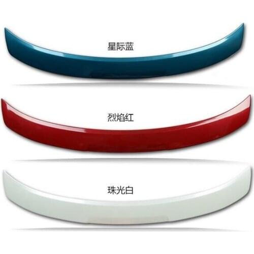Higher star ABS material car rear wing Spoiler with color paint for Nissan Lannia/bluebird 2016,mount by 3M or glass glue