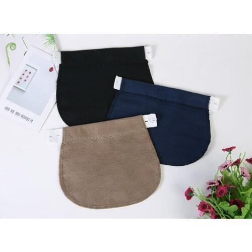 1 Pc Elastic Maternity Pregnancy Waistband Belt Adjustable Waist Extender Clothing Pants For Pregnant Sewing Accessories
