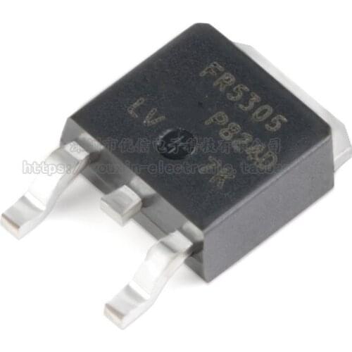 10pcs / 1 lot Original IRFR5305TRPBF TO-252-3 P channel -55V / -31A SMD MOSFET