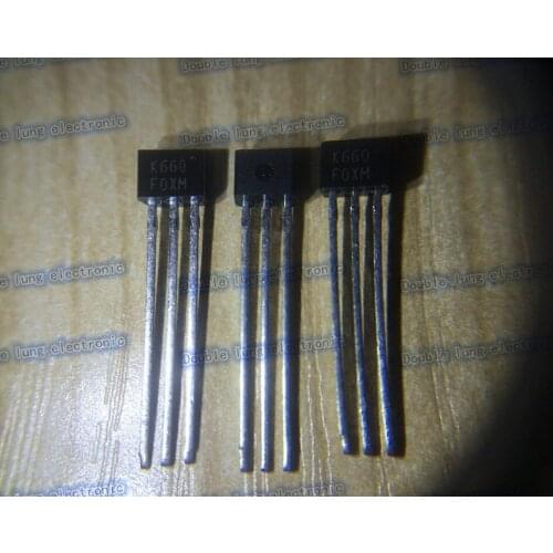 20PCS/lot 2SK660 K660 TO92S N-CHANNEL SILICON JUNCTION FIELD EFFECT TRANSISTOR FOR IMPEDANCE CONVERTER OF ECM