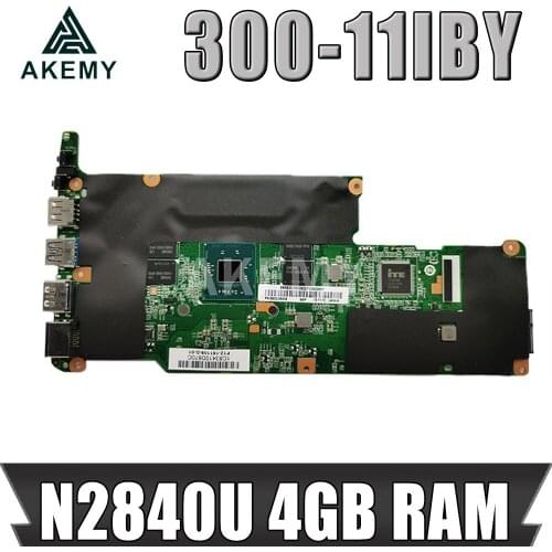 Akemy For Lenovo Flex 3-1120 yoga 300-11IBY Laotop Mainboard 300-11IBY Motherboard with N2840U 4GB RAM