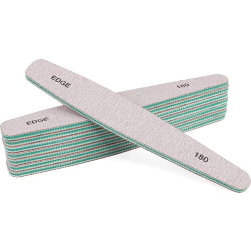 10pcs Diamond Nail File For Manicure 180/180 Strong Sandpaper Sanding Files Washable nails accessories Emery Board File Sets