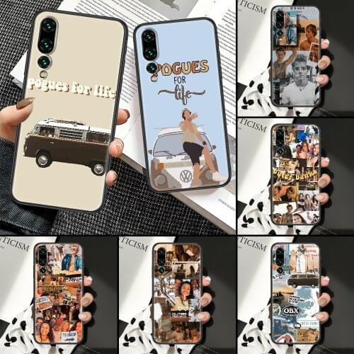 Outer Banks tv Phone Case For Huawei P Mate P10 P20 P30 P40 10 20 Smart Z Pro Lite black art prime fashion Etui tpu shell