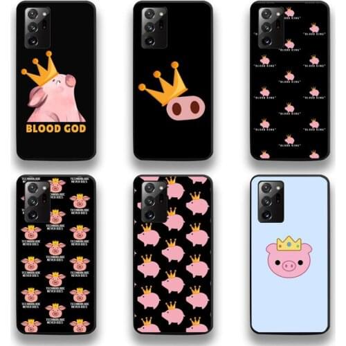 Technoblade Blood God Phone Case For Samsung Galaxy Note20 ultra 7 8 9 10 Plus lite M51 M21 M31 J8 2018 Prime