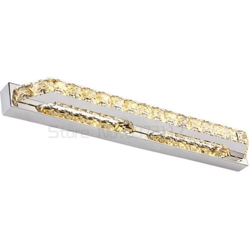 K9 10W Crystal Bathroom Light Fixtures Led Bath Vanity Wall Sconces Light Bathroom Light Fixtures Modern Bedroom Wall Sconce