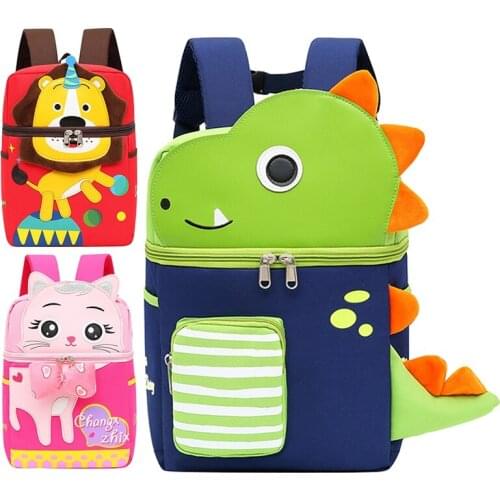 Fashion Children School Bags 3D Cartoon Print Kids Backpack Kindergarten School Bags Mini Backpack Book Bag