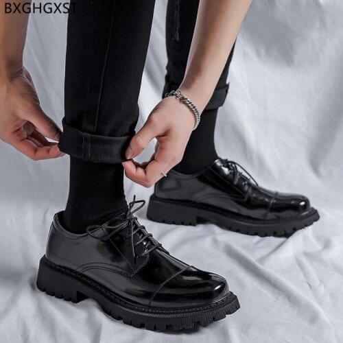 Oxford Men Dress Shoes Black Casual Business Shoes Men Designer Party Shoes for Men 2021 Chaussure De Homme Zapatos De Hombre