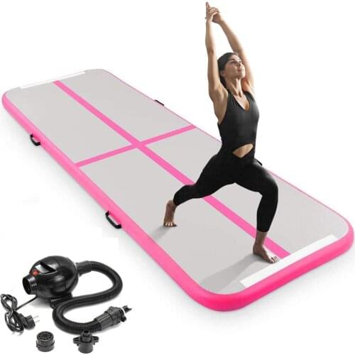 3m 4m 5m Inflatable Track Gymnastics Mattress Yogo Electric Air Pump Gym Tumble Airtrack Floor Yoga Training Tumbling wrestling