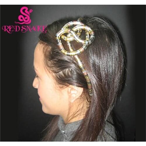 RED SNAKE Hair Ornaments