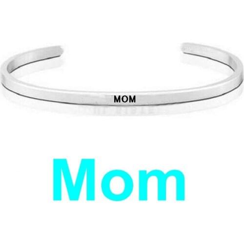 Family Series Inspirational Bracelet Can Be Customized Best Family Gathering Travel Gift High Quality Direct Sales Dropshipping