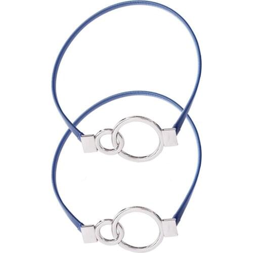 Curtain Straps, Alloy Curtain Hanging Curtains, Modern Minimalist Style with Knots on the Back of the Curtain,2 Pieces