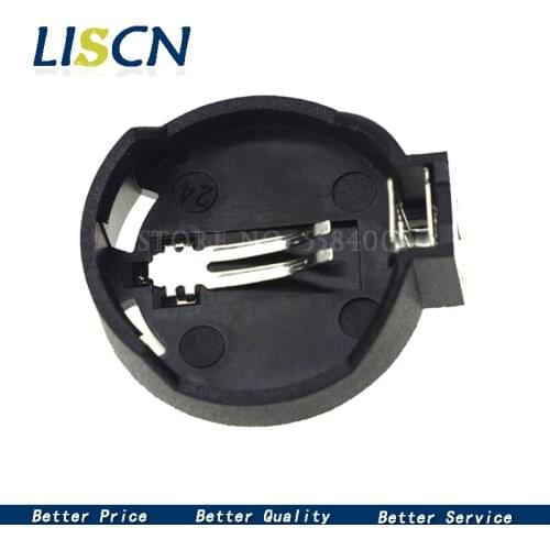 10pcs CR2025 CR2032 CR2016 Button Battery Holder Universal Battery Holder Battery Box 3V Lithium Battery Holder