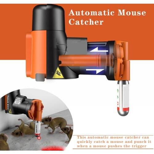 2021 Smart Automatic Humane Non-Toxic Rat and Mouse Trap Kit Rat Mouse Multi-catch Trap Machine CO2 Cylinders Humane Non-toxic