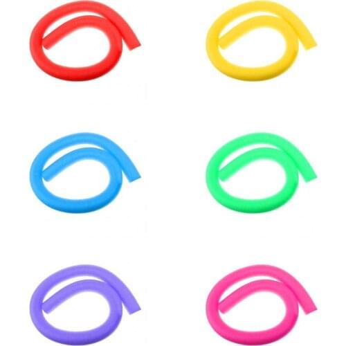 6 Pcs Colorful Swimming Pool Noodle Water Float Swim Aid Hollow Foam Noodles