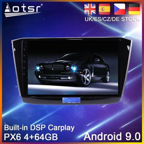 Android 10 PX6 64G Car DVD Player GPS Navigation For VW Passat b8 Magotan 2015-2018 Auto Radio Stereo Multimedia Player HeadUnit