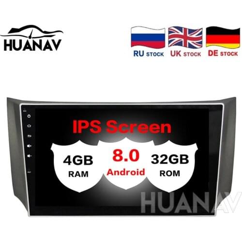 Android8.0 No Car DVD player GPS Glonass Navigation For Nissan sylphy Sentra pulsar (Australia) 2012-2016 multimedia stereo MAPS