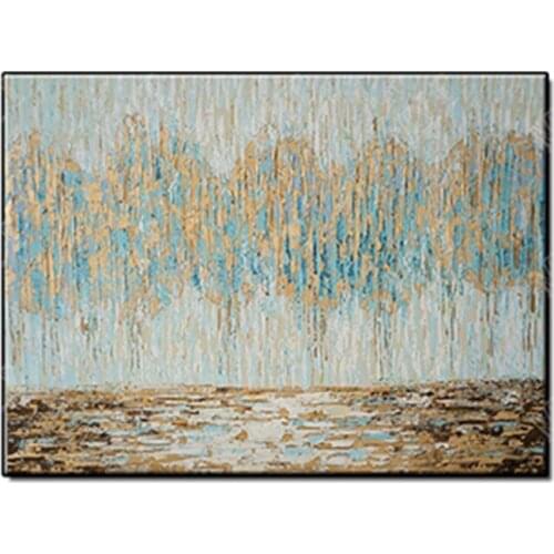 Cheaper Hand Painted Abstract trees Picture Home Decor Wall Art picture Oil Painting on Canvas for living room bedroom no framed