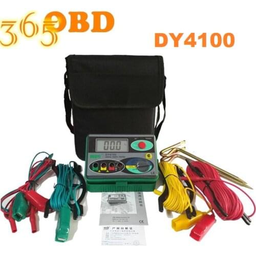 DUOYI DY4100 Ground Megohmmeter Insulation Tester Resistance Tester Megger Digital Earth Tester 0-2000 Ohm