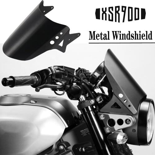 For YAMAHA XSR 900 XSR900 2015-2020 Motorcycle Accessories Windshield Metal Windshield Metal Deflector