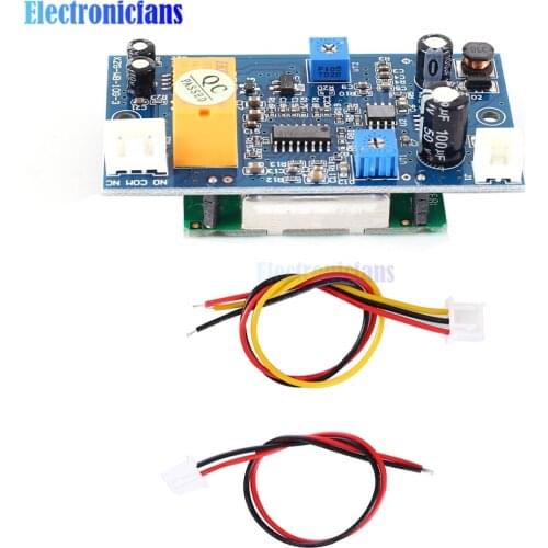 DC 8-25V 10GHz Microwave Radar Sensor Module Adjustable Delay Time Sensing Distance Switch Controller Module with Cable 12V 24V