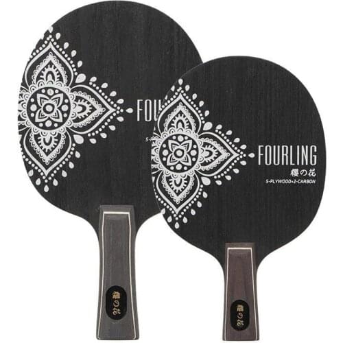 New Table Tennis Racket Bottom Plate Ping-pong Bottom Plate Short Handle / Pen-hold Shockproof Blade Paddle Table Tennis Racket