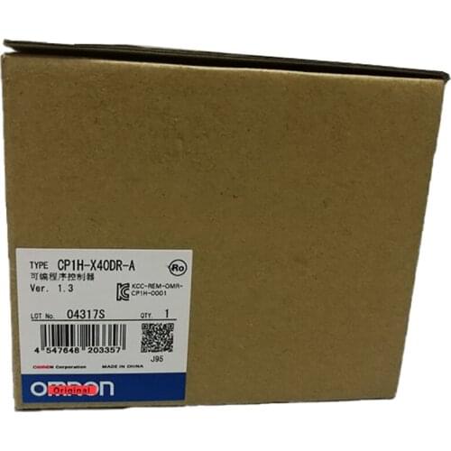 New Original CP1H-X40DR-A Input 24 Point Relay Output 16 Point Programmable Logic Controller 100-240VAC