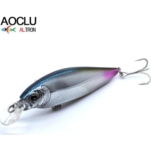 AOCLU Jerkbait wobblers 10.5cm 16.7g Depth 0.8m Hard Bait Minnow Fishing lures magnet weight transfer system for long casting