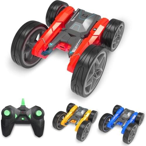 RC Car 2.4G 4CH Rock Crawler Roll Stunt Drift Deformation Buggy Car Remote Control 360 Degree Flip Double-sided Bounce RC Car