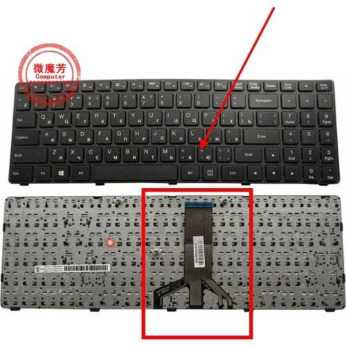 RU Black New For Lenovo 100-15 100-15IBY 100-15IBD 300-15 B50-10 B50-50 Laptop Keyboard Russian